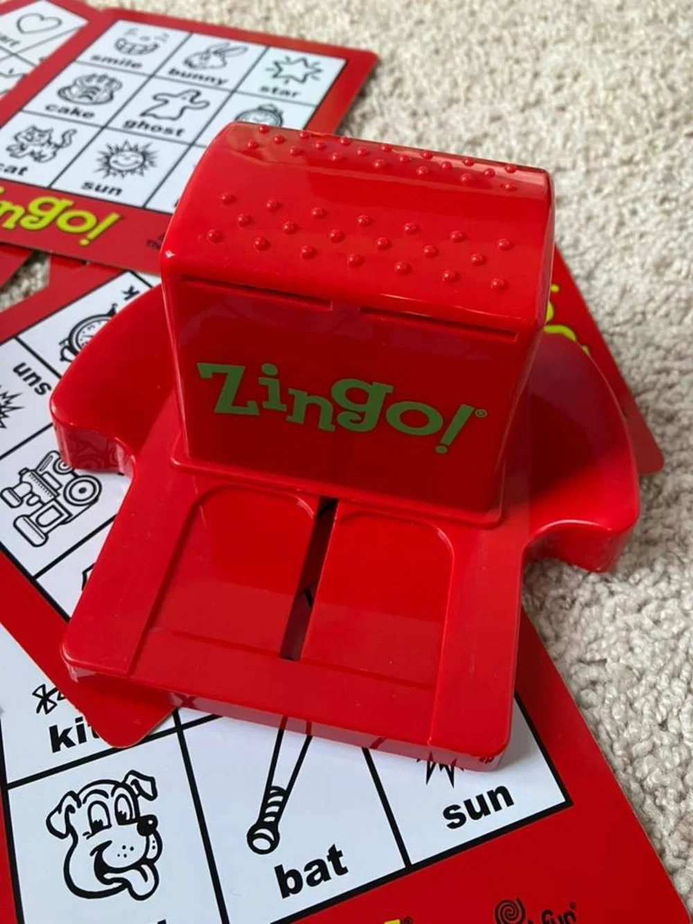 NEW FREE W/ KIDS PURCHASE Think! Zingo! Bingo Matching Game - Red, Green, Blue